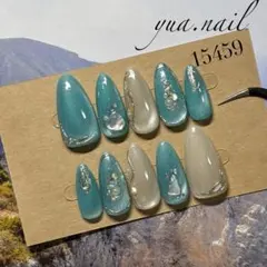 ちゅるん、マグネットネイル、スパークリングジュビリー、ブルー系、オーダー