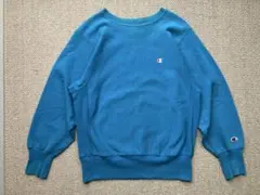 サイズM 90s USA 刺繍タグ リバースウィーブ チャンピオン スウェット