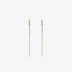 Saint Laurent　YSL　サンローラン　ピアス　オピウム　ロングピアスのサムネイル