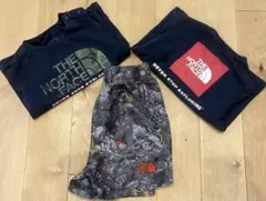 THE NORTH FACE 半ズボンとロンT2枚セット