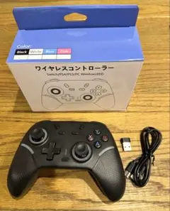 ワイヤレスコントローラー ブラック