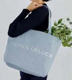 DEAN & DELUCA チャリティートートバッグ ライトブルー