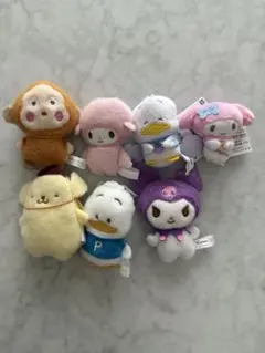 新品未使用 サンリオ ふわもこワッペンマスコット② コンプリートコラボマスコット