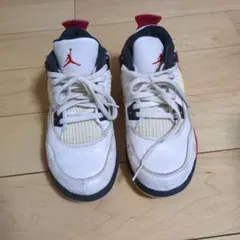 Jordan スニーカー 2Y ホワイト/レッドのサムネイル