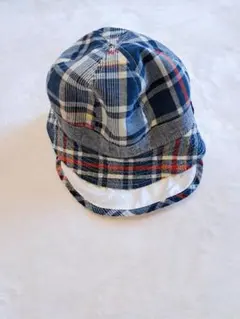 Munsingwear ベビー帽子 チェック柄 46cm