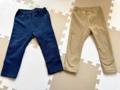 ユニクロ　UNIQLO ベビー　ズボン　90cm 裏起毛