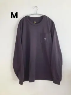 L/S Crew Neck Tee Dk. Purple M QV361Bのサムネイル