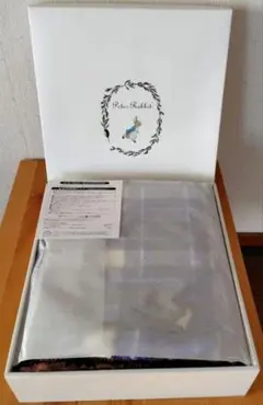 ピーターラビット　ブランケット　毛布　フランネル　ブルー　未使用