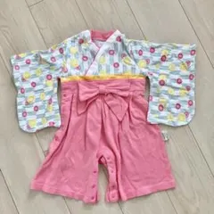 Augelute 袴ロンパース 80cm お食い初め 初節句