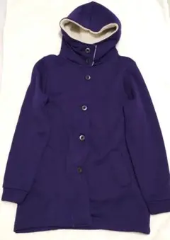グラニフ graniph ボアフリースジャケット 紫