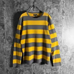 00s agnes b. homme border long T-shirts - メルカリ