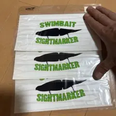 DRT SWIMBAIT SIGHTMARKER サイトマーカー　ホワイト 3枚のサムネイル