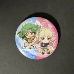 マクロスF あそーとガチャ C賞　缶バッチ　シェリル&ランカA フロンティア