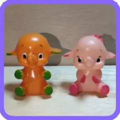 昭和中期〜後期製造　さとちゃん　さとこちゃん　指人形のサムネイル