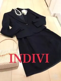 INDIVI❤️ツィードママスーツ　お値下げ‼️美品
