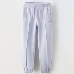 2190 ⇊【128】 SPORTY ジョガーパンツ ライトパープル