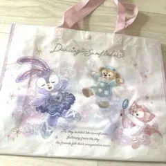 ダッフィー＆フレンズ ダンシング スノーフレークス ショッピングバッグ