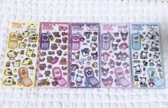 平成はっぴーフォン　サンリオ　5枚セット