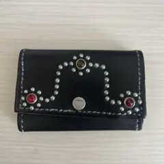 HTC レザー スタッズ キーケース