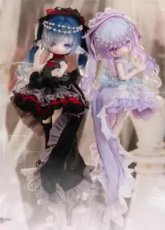 リゼロ アートスケールフィギュア エミリア レム ラム エキドナ 4体