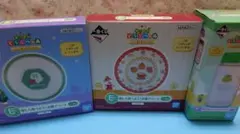 あつまれどうぶつの森　E賞　お皿アソートセット　F賞　ぷかぷかクリアボトル