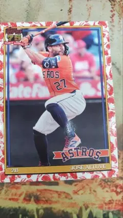Topps 2026 Jose Altuve 鯉 Koi T91-7