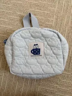 ちいかわ ハチワレ キルティング持ち手ポーチ