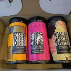 フォション　 紅茶 3缶　シャングリラ パリの午後 フォションモーニング