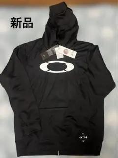OAKLEY パーカー ブラック 吸汗速乾 size、XL、お得です！のサムネイル