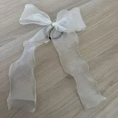 シフォンリボン ヘアアクセサリー