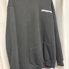 patagonia ブラック フード付きパーカー