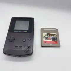 【ジャンク】ゲームボーイカラー　パープル