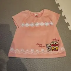 アンパンマン フリースTシャツ 80 ピンク