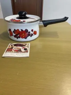 未使用美品！】昭和レトロ ホーロー片手鍋18cm 象印 - メルカリ