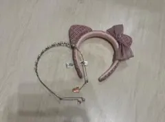 USJ ユニバ ハローキティ カチューシャ ツイード