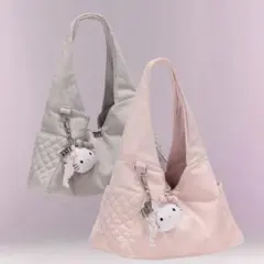 darich Hello Darichビッグポケットスラウチバッグ pink - メルカリ