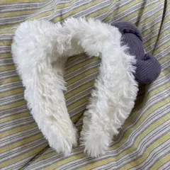 Hello Kitty ファー耳付きカチューシャ　キティ