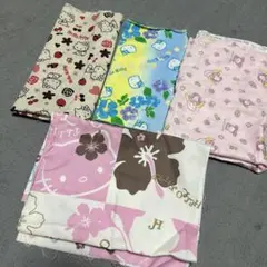 ハローキティ 布地 4枚セット