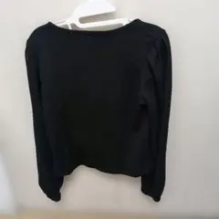 【美品✨️✨️】DAZY ブラック 長袖ニット Sサイズ