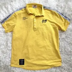 【極美品】マスターバニーエディション　ウィンドペン　半袖　ポロシャツ　XL 極美品 マスターバニーエディション 半袖シャツ ハーフジップ ネイビー