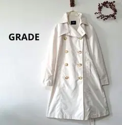 コ*パ様 GRADE 東京スタイル【美品】 トレンチコート アイボリー スプリンのサムネイル