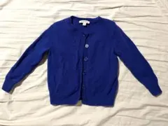 CARAMEL キャラメル ブルー ニットカーディガン