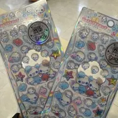 正規品 光る ジュエル プチ ドロップ あわわちゃん ボンボン ドロップ シール