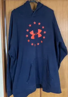 Under Armour 3XL ネイビー パーカー