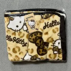 【新品・未使用】ハローキティ ヒョウ柄 ブランケット