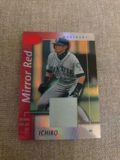 イチロー ICHIRO Mirror Red 実使用ベースカード150枚限定