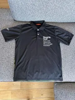 BEAMS GOLF ポロシャツ ブラック Mサイズのサムネイル