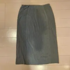 NATURAL BEAUTY BASIC グリーン カーキ タイトスカート M