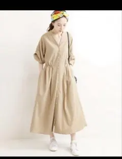 2025年最新】ienaスキッパーボリュームワンピースの人気アイテム