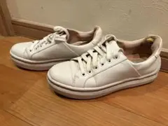 LANVIN en Bleu ホワイトスニーカー